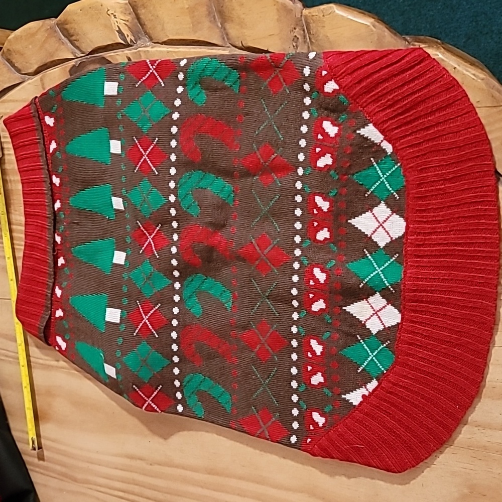 Blueberry Doggie Christmas Sweater